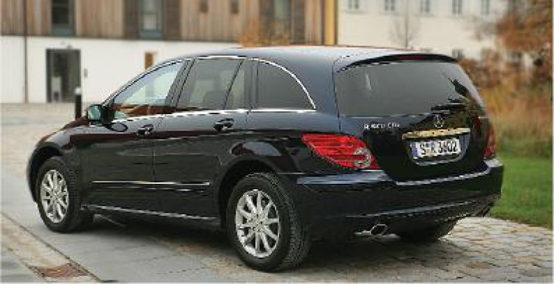 Mercedes R Klasse Zwischen Van Und Kombi De Luxe