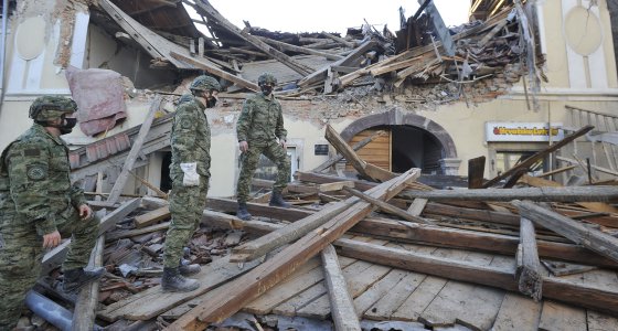 Mindestens sieben Tote bei Erdbeben in Kroatien