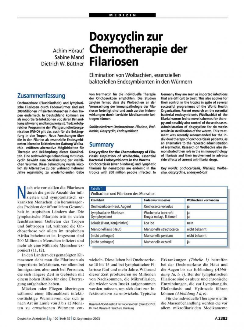 doxycyclin 200 kosten