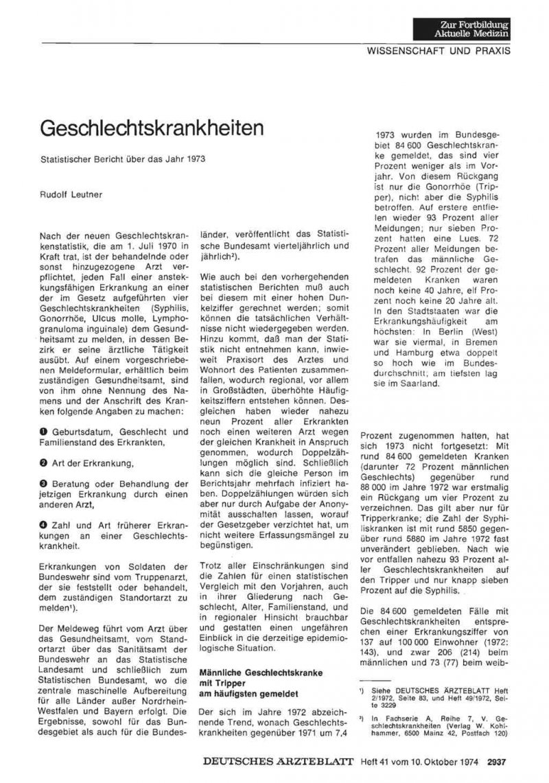 Geschlechtskrankheiten